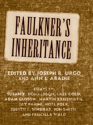 cover image of Faulkner's Inheritance